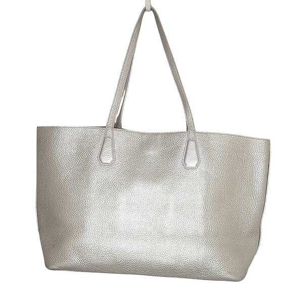 Tory Burch Perry Metallic Tote - Picture 5 of 9